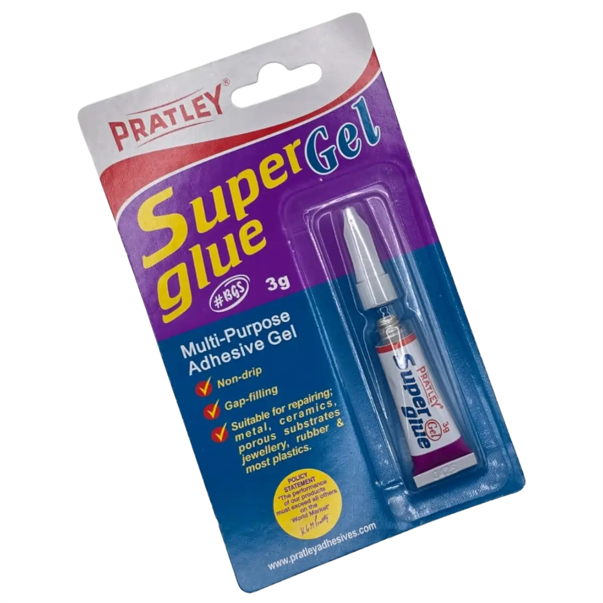 Pratley Superglue Gel 3g