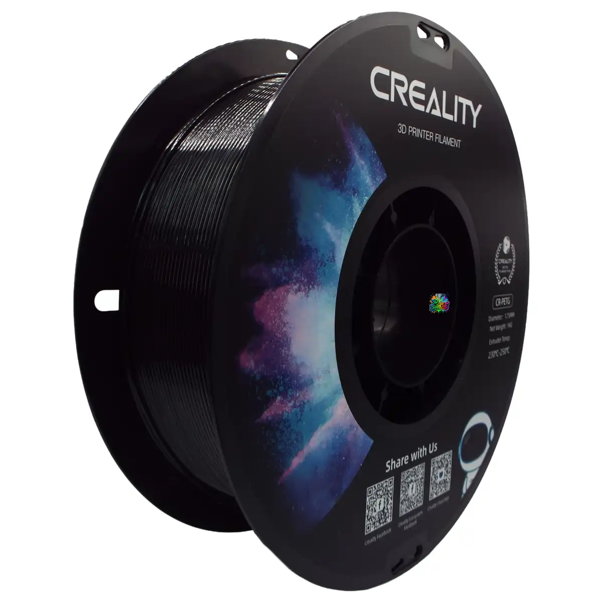 Creality CR-PETG Filament 1kg ‚Äì Black | Tough, Weatherproof & High-Precision