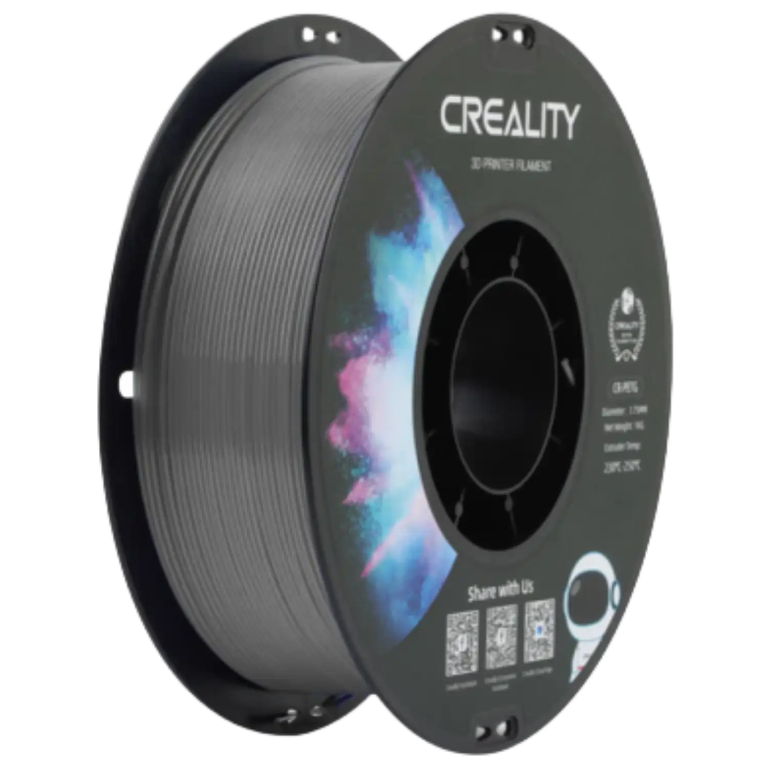 Creality CR-PETG Filament 1kg ‚Äì Grey | Tough, Weatherproof & High-Precision