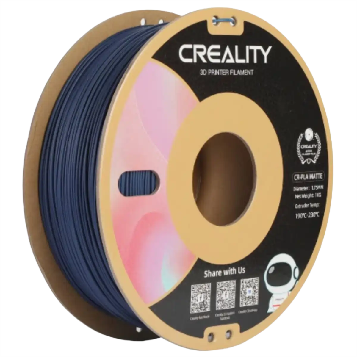 Creality CR-PLA Filament 1kg ‚Äì Matte Navy Blue | High-Precision, Strong & Easy-Print
