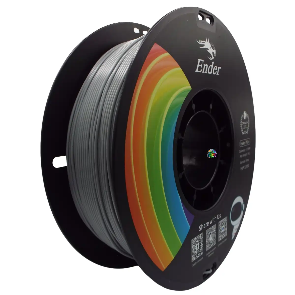 Creality Ender PLA+ Filament 1kg ‚Äì Grey | Stronger, Smoother, Ender-Optimized