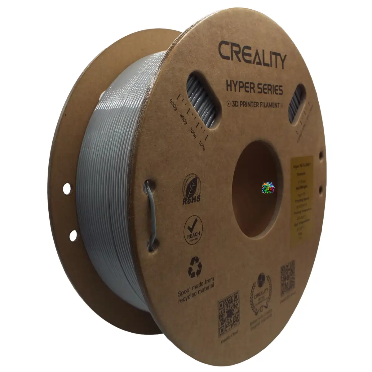 Creality Hyper-PETG Filament 1kg ‚Äì Grey | High-Speed Printing, Durable & Smooth Finish