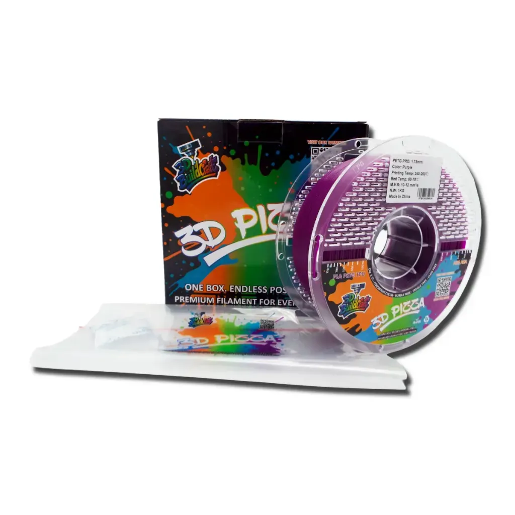 3D Pizza Premium PETG Pro Filament 1kg - Purple